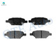 Set of 8 Rear 271mm Brake Drum-Wheel Hub Bearing Assembly-Ceramic Brake Pad Kit For 2005-2008 Chevrolet Cobalt Non-ABS