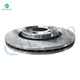 Set of 16 Front 280mm-Rear 232mm Brake Disc Rotors-Ceramic Brake Pad Kit-Wheel Hub Bearing Assembly For 2005 Volkswagen Jetta