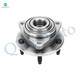 Set of 8 Front 276.2mm Brake Disc Rotors-Ceramic Brake Pad Kit-Wheel Hub Bearing Assembly For 2007 Chevrolet Malibu