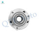 Set of 8 Front 276.2mm Brake Disc Rotors-Ceramic Brake Pad Kit-Wheel Hub Bearing Assembly For 2007 Chevrolet Malibu
