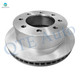Set of 8 Front 326.5mm Brake Disc Rotors-Wheel Hub Bearing Assembly-Ceramic Brake Pad Kit For 2000 2001 Dodge RAM 2500