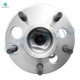 Set of 8 Rear 276.1mm Brake Drum-Wheel Hub Bearing Assembly-Ceramic Brake Pad Kit For 2001-2004 Pontiac Grand AM