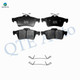 Set of 8 Rear 271mm Brake Drum-Wheel Hub Bearing Assembly-Ceramic Brake Pad Kit For 2008 Chevrolet Cobalt 4-Wheel ABS
