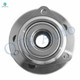 Set of 8 Front 280mm Brake Disc Rotors-Wheel Hub Bearing Assembly-Ceramic Brake Pad Kit For 1999 Jeep TJ