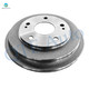 Set of 8 Rear 250mm Brake Drum-Wheel Hub Bearing Assembly-Ceramic Brake Pad Kit For 2006-2011 Honda Civic