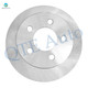 Set of 8 Front 280mm Brake Disc Rotors-Wheel Bearing-Ceramic Brake Pad Kit For 2000-2006 Jeep TJ