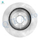 Set of 8 Front 280mm Brake Disc Rotors-Wheel Bearing-Ceramic Brake Pad Kit For 1999-2006 Jeep Wrangler