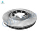 Set of 8 Front 280mm Brake Disc Rotors-Wheel Hub Bearing Assembly-Ceramic Brake Pad Kit For 2004-2006 GMC Canyon