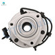 Set of 8 Front 325mm Brake Disc Rotors-Wheel Bearing-Ceramic Brake Pad Kit For 2003-2005 Chevrolet SSR
