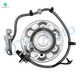 Set of 8 Front 280mm Brake Disc Rotors-Wheel Hub Bearing Assembly-Ceramic Brake Pad Kit For 2007 2008 Isuzu i-370
