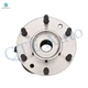 Set of 8 Front 325mm Brake Disc Rotors-Wheel Bearing-Ceramic Brake Pad Kit For 2002-2005 GMC Envoy XL