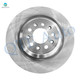 Set of 8 Rear 320mm Brake Disc Rotors-Wheel Bearing-Ceramic Brake Pad Kit For 2014-2020 Jeep Cherokee FWD