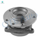 Set of 8 Rear 320mm Brake Disc Rotors-Wheel Bearing-Ceramic Brake Pad Kit For 2014-2020 Jeep Cherokee FWD