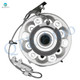 Set of 8 Front 280mm Brake Disc Rotors-Wheel Hub Bearing Assembly-Ceramic Brake Pad Kit For 2006 Isuzu i-350