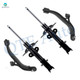 Set of 4 Front Lower Control Arm Ball Joint-Suspension Strut Assembly For 2001-2007 Chrysler Town & Country