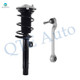 Front Right Lower Rearward Control Arm Ball Joint-Quick Complete Strut-Coil Spring Assembly For 2016-2018 BMW 340I RWD