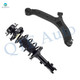 Front Right Lower Control Arm Ball Joint-Quick Complete Strut-Coil Spring Assembly For 2000-2005 Hyundai Accent