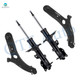 Set of 4 Front Lower Control Arm Ball Joint-Suspension Strut Assembly For 2012-2017 Hyundai Accent