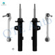 Set of 4 Front Lower Rearward Control Arm Ball Joint-Suspension Strut Assembly For 2012 2013 BMW 328I w/o Sport Suspension