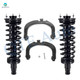 Set of 4 Front Upper Control Arm-Quick Complete Strut-Coil Spring Assembly For 2002-2006 Chevrolet Trailblazer EXT