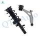Front Right Lower Control Arm Ball Joint-Quick Complete Strut-Coil Spring Assembly For 2012 2013 Ford Focus