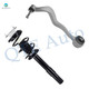Front Left Lower Forward Control Arm Ball Joint-Quick Complete Strut-Coil Spring Assembly For 2004-2007 BMW 525I