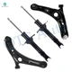 Set of 4 Front Lower Control Arm Ball Joint-Suspension Strut Assembly For 2004-2006 Scion XA