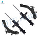 Set of 4 Front Lower Control Arm Ball Joint-Suspension Strut Assembly For 2001-2006 Hyundai Elantra