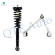 Front Left Upper Control Arm Ball Joint-Quick Complete Strut-Coil Spring Assembly For 2002-2005 Ford Thunderbird