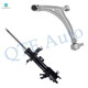 Front Left Lower Control Arm Ball Joint-Suspension Strut Assembly For 2004-2008 Nissan Maxima