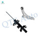 Front Left Lower Control Arm-Suspension Strut Assembly For 2014-2018 Jeep Cherokee FWD