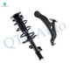 Front Right Lower Control Arm Ball Joint-Quick Complete Strut-Coil Spring Assembly For 2007-2010 Toyota Sienna
