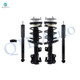Set of 4 Front Quick Complete Strut-Coil Spring-Rear Shock For 2014-2018 Cadillac Ats AWD