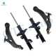 Set of 4 Front Lower Control Arm Ball Joint-Suspension Strut Assembly For 2004-2006 Toyota Sienna AWD FWD