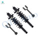 Set of 4 Rear Lower Forward Control Arm-Quick Complete Strut-Coil Spring Assembly For 2011-2014 Dodge Avenger