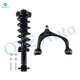Front Right Upper Control Arm Ball Joint-Quick Complete Strut-Coil Spring Assembly For 2018-2022 Ford Expedition