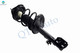 Set of 4 Front Lower Control Arm-Quick Complete Strut-Coil Spring Assembly For 2001-2005 Toyota RAV4