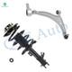 Front Right Lower Control Arm Ball Joint-Quick Complete Strut-Coil Spring Assembly For 2002-2006 Nissan Altima