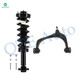 Front Left Upper Control Arm Ball Joint-Quick Complete Strut-Coil Spring Assembly For 2015-2020 Ford F-150 4WD