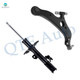 Front Right Lower Control Arm Ball Joint-Suspension Strut Assembly For 2007-2010 Toyota Sienna