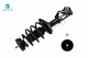 Set of 8 Front Lower Control Arm Ball Joint-Quick Complete Strut-Coil Spring Assembly-Rear Upper Control Arm-Shock Absorber For 2014-2019 Chevrolet Impala L4