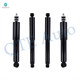 Set 4 Front-Rear Shock Absorber For 2003 2004 Nissan Frontier L4 2.4L 2389cc RWD