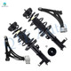 Set of 4 Front Lower Control Arm Ball Joint-Quick Complete Strut-Coil Spring Assembly For 2014-2019 Chevrolet Impala