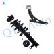 Front Left Lower Control Arm Ball Joint-Quick Complete Strut-Coil Spring Assembly For 2014-2020 Chevrolet Impala