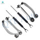 Set of 6 Front Lower Rearward-Upper Forward Control Arm Ball Joint-Suspension Strut Assembly For 2000-2007 Audi A4