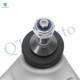 Front Left Upper Control Arm Ball Joint-Quick Complete Strut-Coil Spring Assembly For 2000-2002 Jaguar S-Type