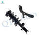 Front Right Lower Control Arm Ball Joint-Quick Complete Strut-Coil Spring Assembly For 2010-2015 Toyota Prius
