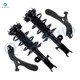 Set of 4 Front Lower Control Arm Ball Joint-Quick Complete Strut-Coil Spring Assembly For 2010-2015 Toyota Prius