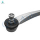 Set of 4 Front Upper Forward Control Arm Ball Joint-Quick Complete Strut-Coil Spring Assembly For 2000-2004 Audi A6
