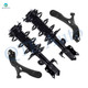 Set of 4 Front Lower Control Arm Ball Joint-Quick Complete Strut-Coil Spring Assembly For 2010 2011 Toyota Prius